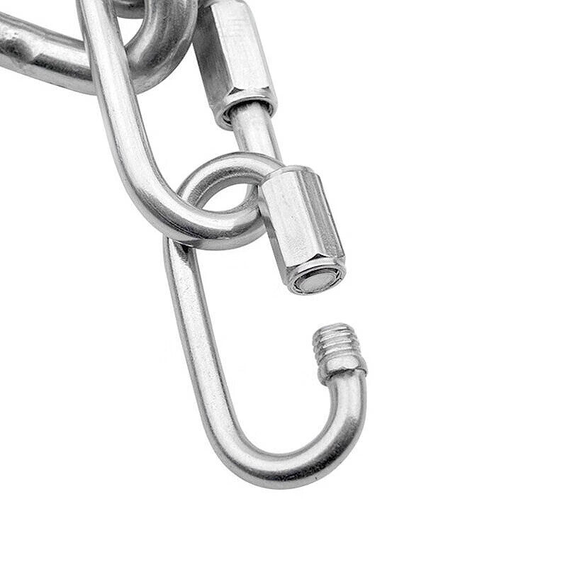 Haisik [Beijing Warehouse Delivery] 304 Stainless Steel Quick Connector Lock Hook M5 (294kg Load Capacity) HKsq-715
