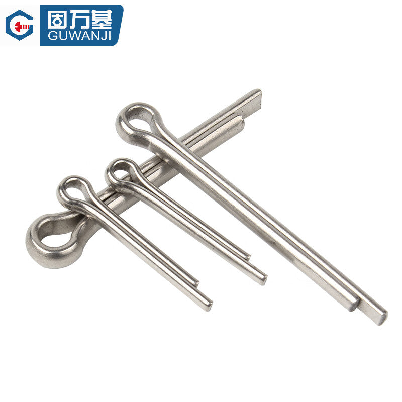 GUWANJI Cotter Pins, 304 Stainless Steel, Locating Pins, Elastic Clamping Pins, Hairpins, M2x16 [500 pieces/pack]