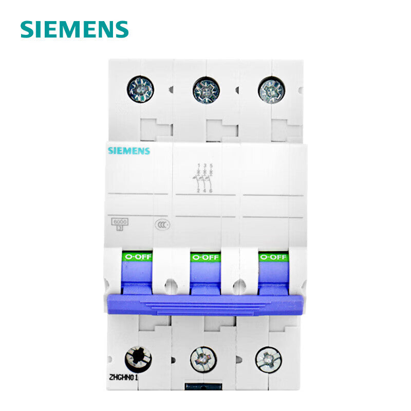 Siemens 5SN6332-7CN C32 32A 3P 6KA Main Circuit Breaker