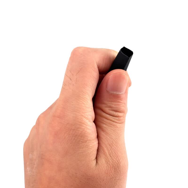 ELECALL Preferred Heat Shrink Tubing, Black Φ8*100m, Insulating Flame Retardant Tubing HST080BS