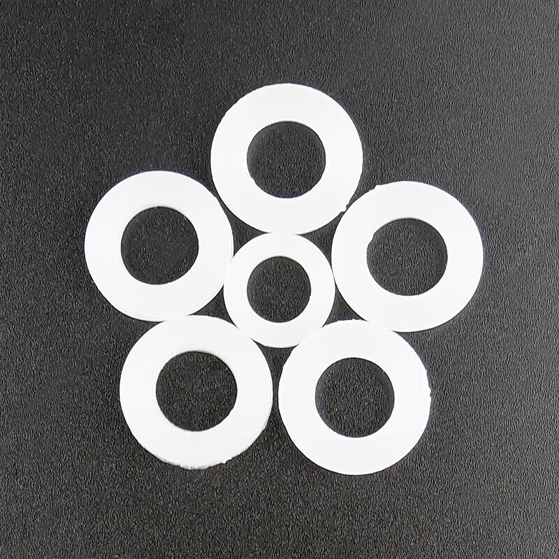 Deyu Products Silicone Gaskets, Pressure-Resistant, Freeze-Resistant, Anti-Aging Rubber Washers, 4/6 inch Faucet, Water Pipe, and Hose Sealing Rings, 20 pieces/pack [White] 4/8 inch Silicone