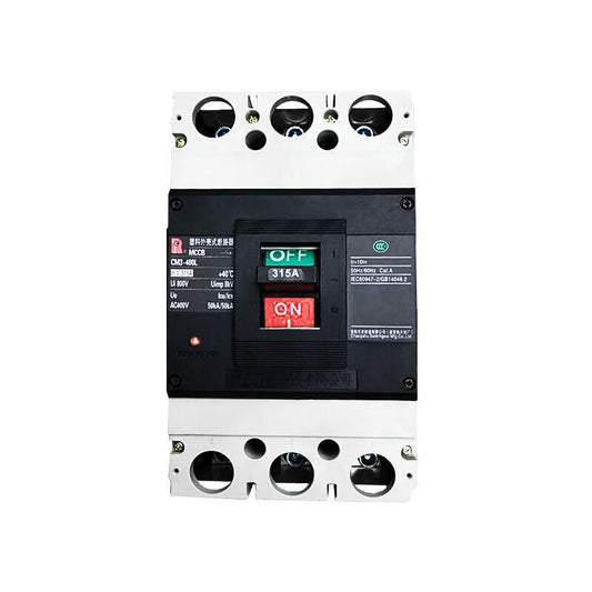 Changshu 3P Molded Case Circuit Breaker 315A 50kA CM3-400L/3300