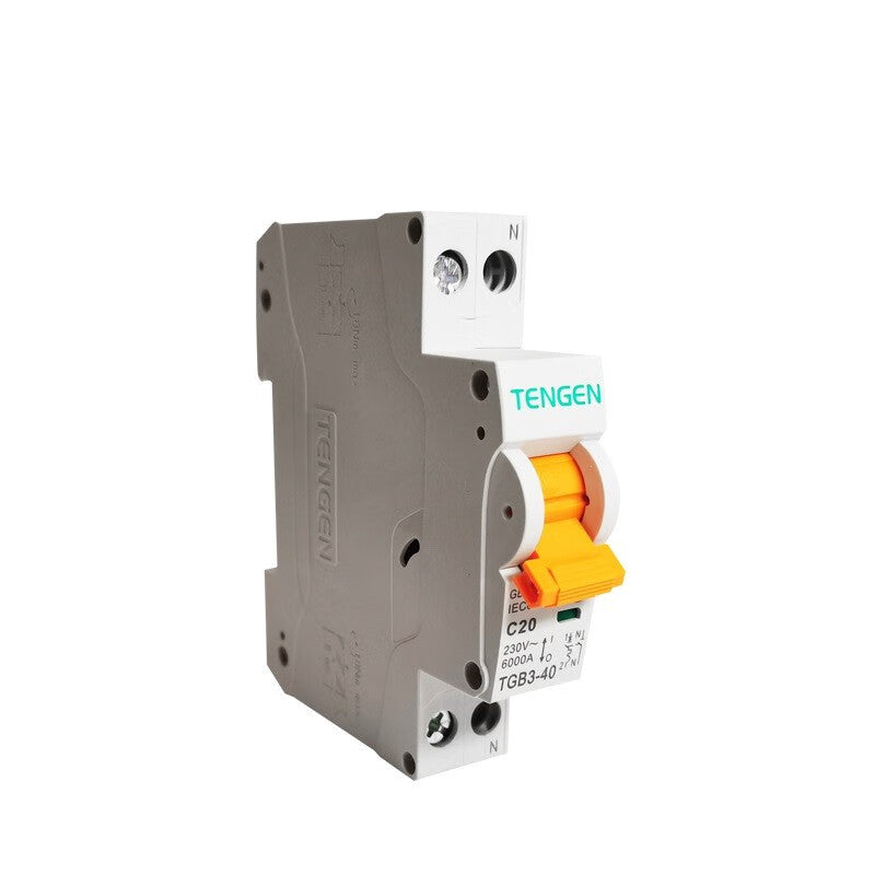 Tianzheng Electric TENGEN TGB3-40 small circuit breaker air switch air switch TGB3-40 1P+N C32 01060110124