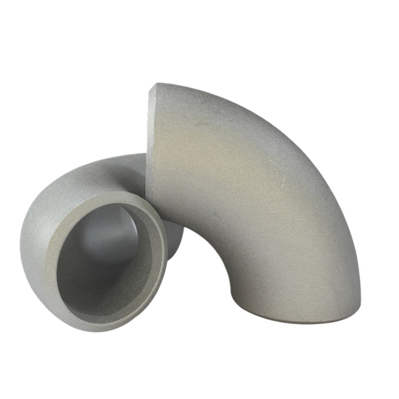 Heyucheng Aluminum Alloy Elbows, Stamped Seamless Elbows, Aluminum Tees, Aluminum Flanges, Pure Aluminum Elbows φ40*5