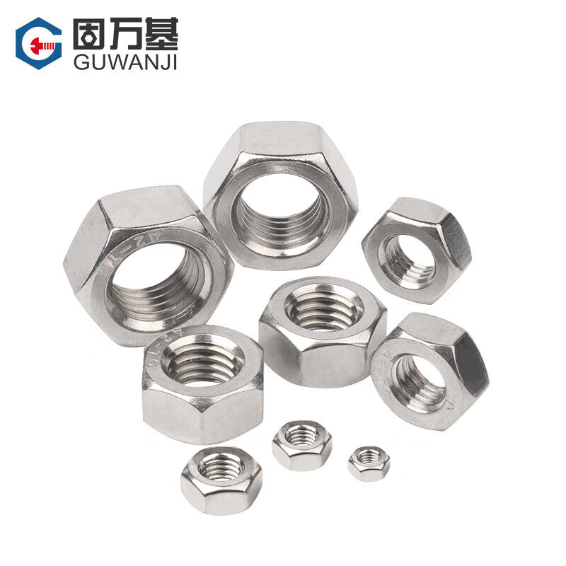 GUWANJI hex nuts, 316 stainless steel, M20 [1 piece]