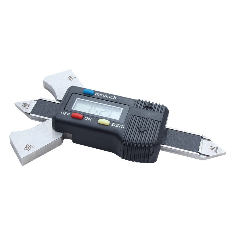 Three-dimensional digital weld gauge (0-12.5mm) for electric weld inspection height measurement and weld inspection. JD137 weld gauge (0-12.5mm).