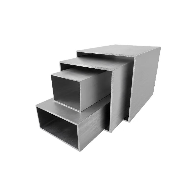 Heyucheng Aluminum Square Tube, Aluminum Rectangular Tube, Square Tube, Rectangular Pipe, Aluminum Square Wire, Hollow Square Tube, 76*76*3mm - Price per meter