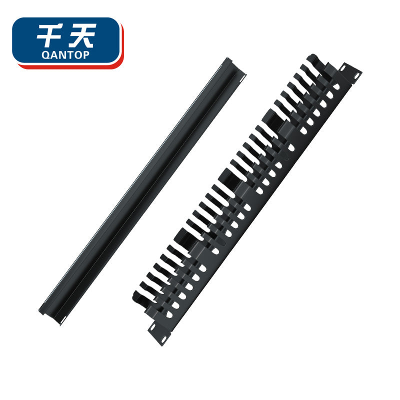 Qantop cable management rack network cabinet cable patch panel organizer QT-H70J 24 gears 48 ports