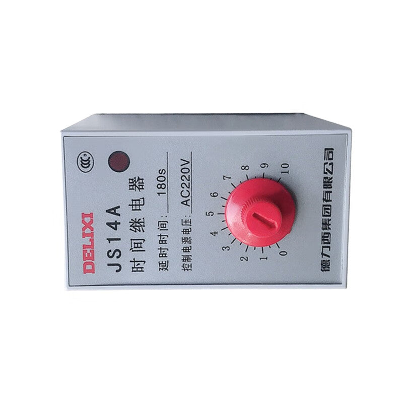 DELIXI ELECTRIC transistor time relay JS14A 3S AC220V/piece
