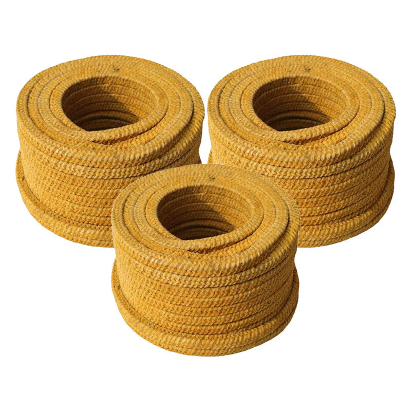 Yonghao Yinghong Butter Packing Yarn Water Pump Sealing Packing High Temperature Resistant Packing Seals, Customizable 12mm*12mm, Price Per Meter