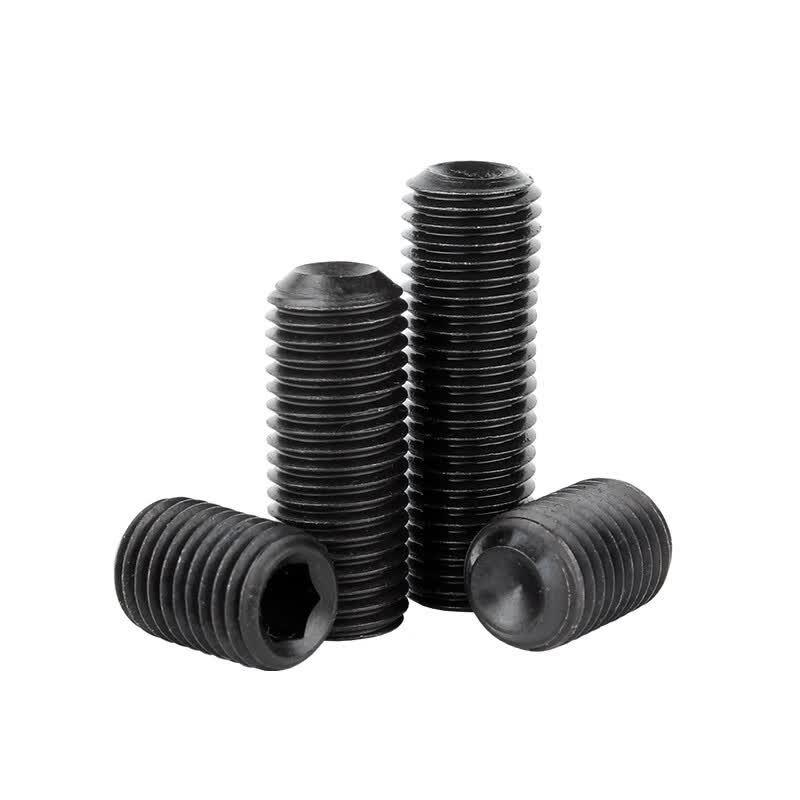 Bocai 12.9 grade black machine-made hex socket head cap screws, M8x10 (200 pieces/pack)