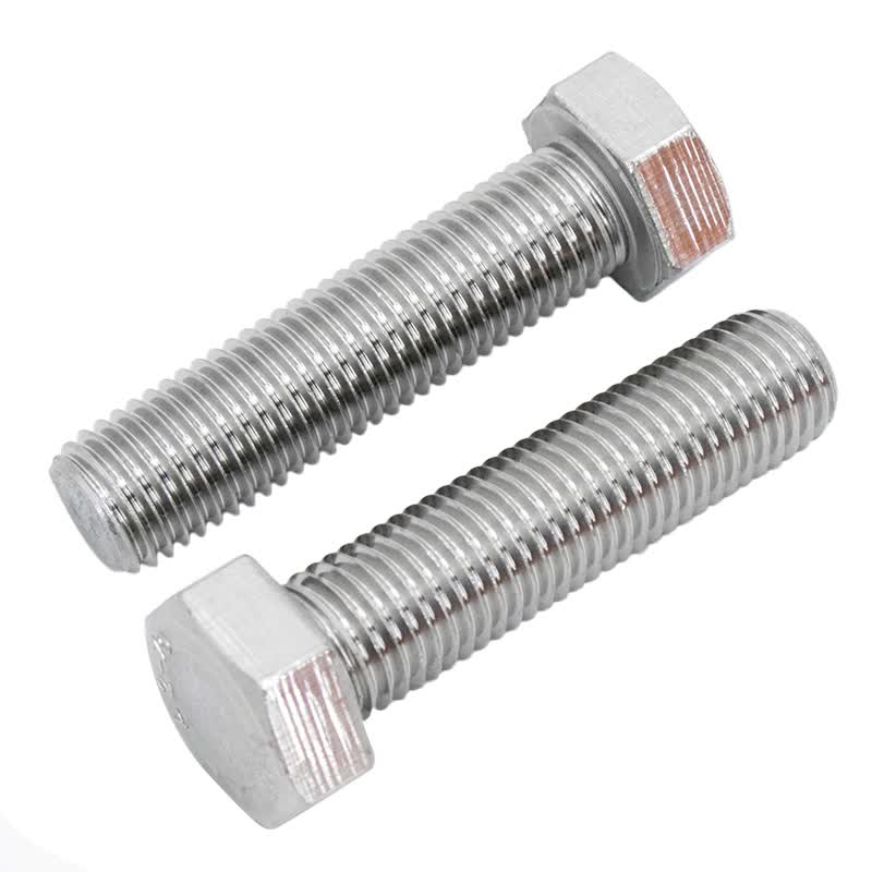 Bingyu BY-363 304 Stainless Steel External Hex Head Screws DIN933 Full Thread M6*30 (200 pieces/pack)