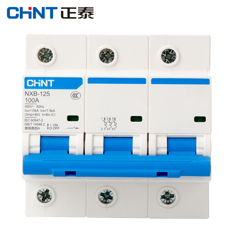 Chint NXB-125-3P-C100 Small Circuit Breaker Air Switch
