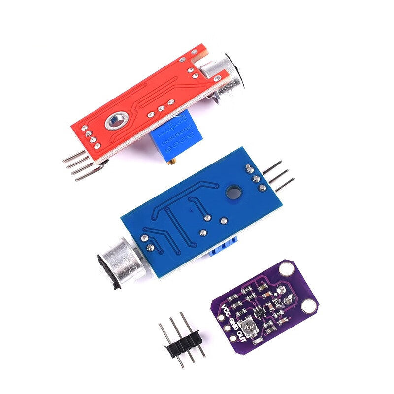 Ouhuayuan Sound Sensor High Sensitivity Microphone Control Module Whistle Switch Module Sensor Module