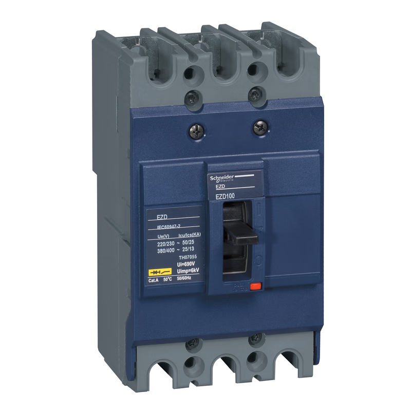 Schneider Electric EZD100E20A 3P3T Molded Case Circuit Breaker