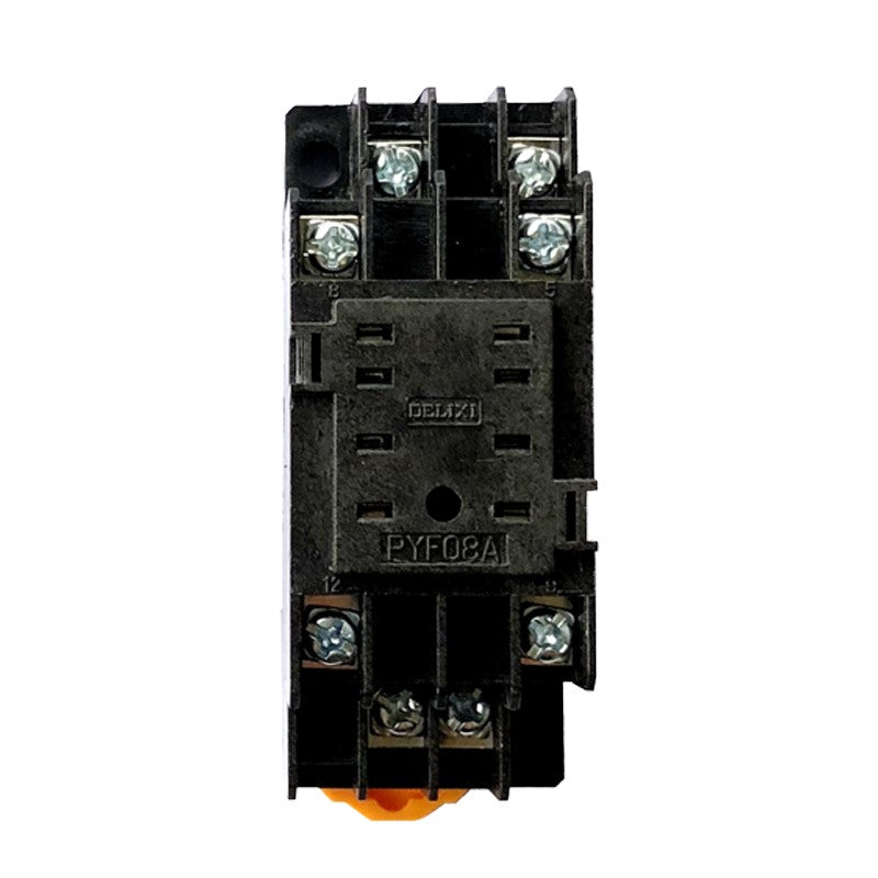 DELIXI ELECTRIC electromagnetic relay CDZ9-52P seat with protection/piece