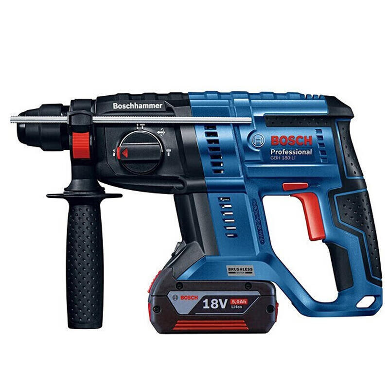 BOSCH Lithium-ion Rechargeable Brushless Hammer Drill (2 Batteries, 1 Charge, 5.0Ah)