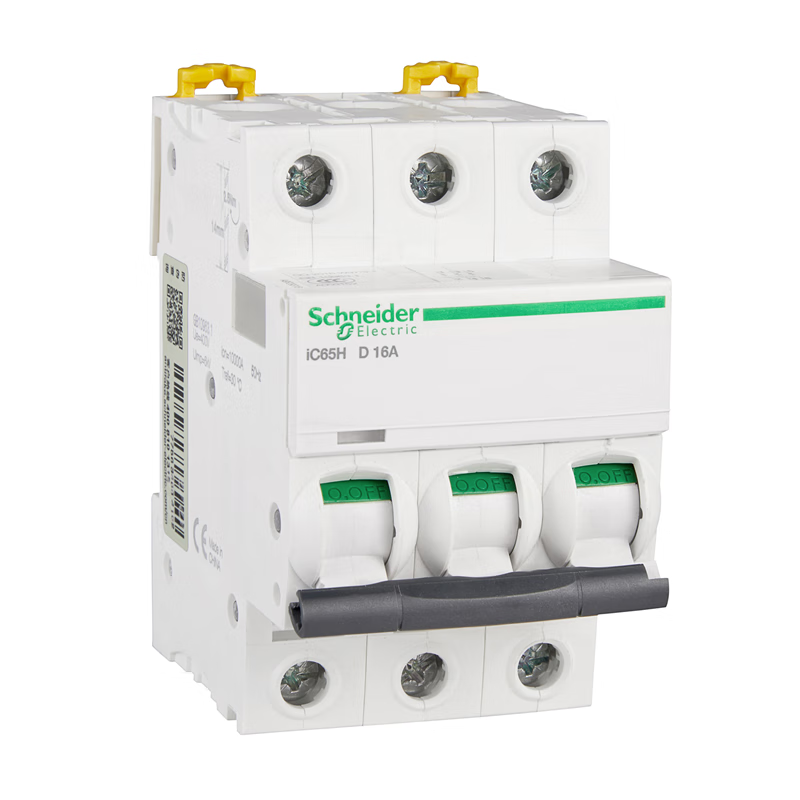 Schneider Electric iC65H 3P D16A Miniature Circuit Breaker