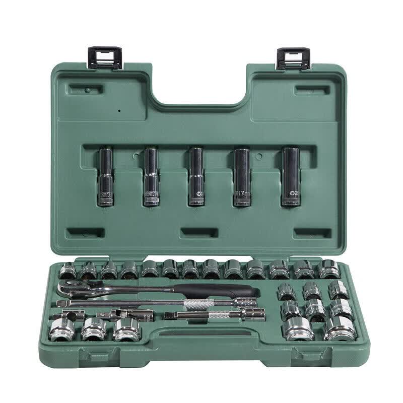 SATA 34-piece 12.5mm automotive maintenance and repair kit; 09945 (Automotive Maintenance)
