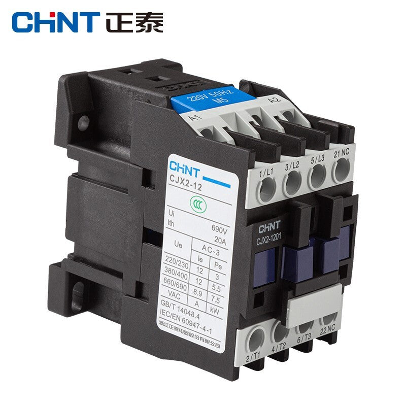 Chint (CHNT) CJX2-1201-24V AC contactor 12A contact relay