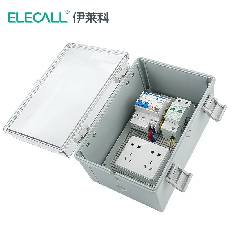 ELECALL EPX25-30/004T Waterproof Socket Distribution Box with Surge Protection