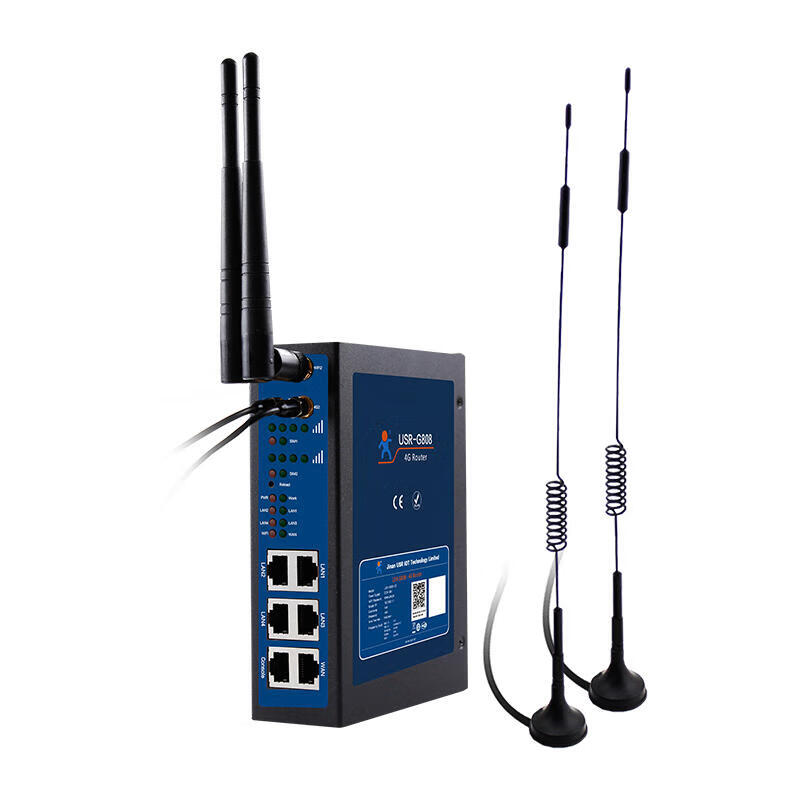 LonHand 4G dual card industrial router multi-mode LTE wireless router USR-G808-33 full network access