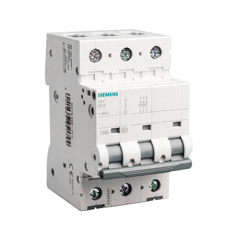 Siemens 5SY6 3P D10 Miniature Circuit Breaker 10A 6kA