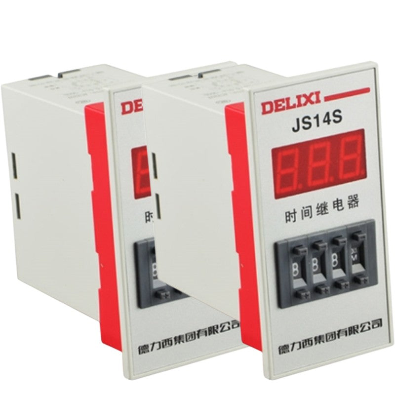 DELIXI ELECTRIC JS14S Digital Time Relay AC220V