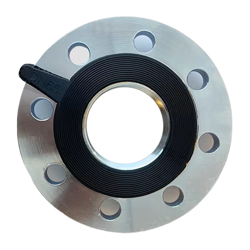 Xuncheng sealing gaskets, rubber flange gaskets. Unit: piece. DN150 with corrugated waterline, 3mm.