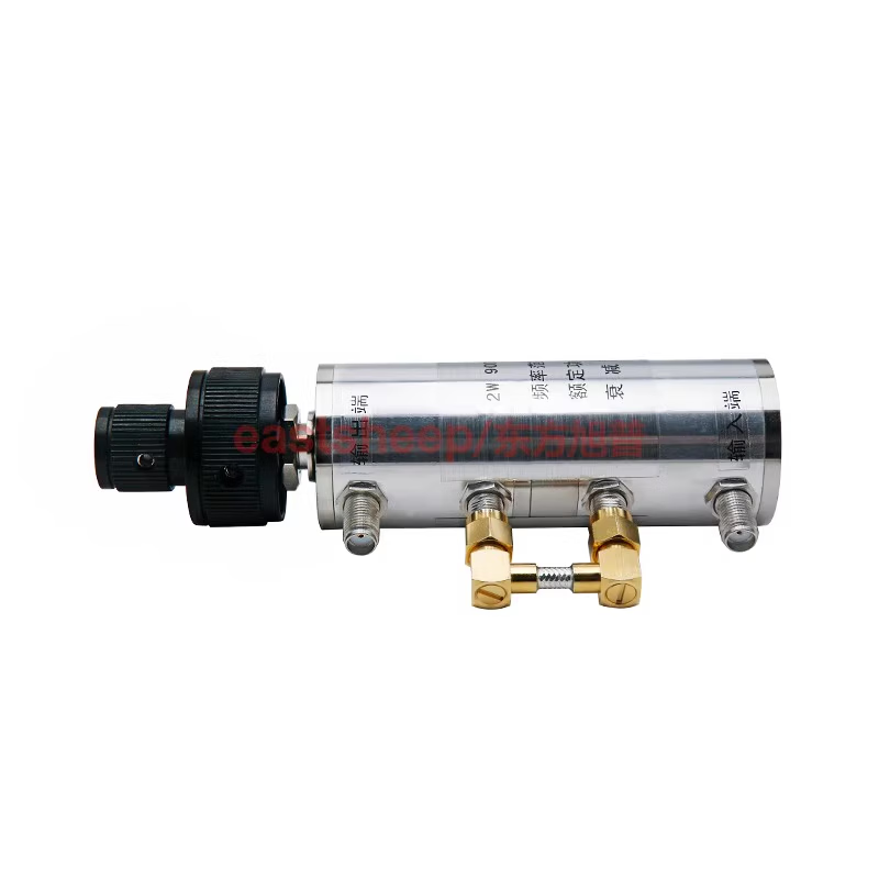 Eastsheep RF Adjustable Step Attenuator 2W SMA-KK Female Adjustable 0-60dB Dual Knob Type 0-6GHz