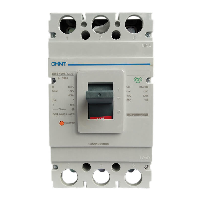 Chint molded case circuit breaker; NM1-400S/3300 350A (without terminal board)