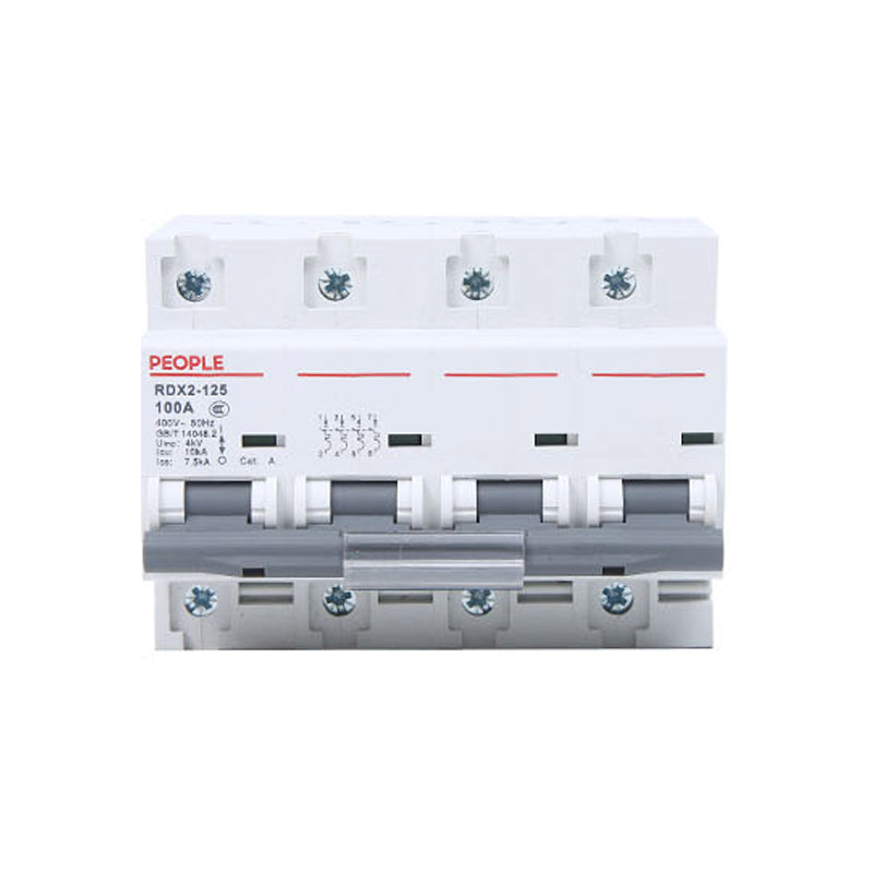PEOPLE RDX2-125 2P 80A Small Circuit Breaker Air Switch