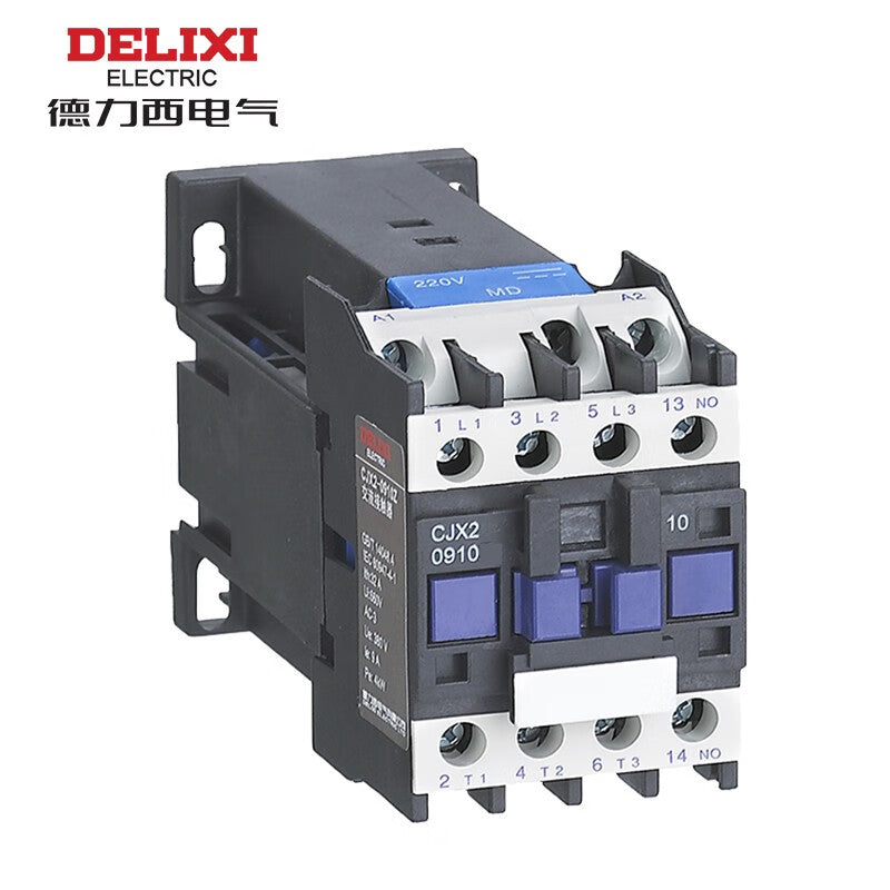 Delixi Electric DC Contactor CJX2-0910Z 9A 3P DC24V