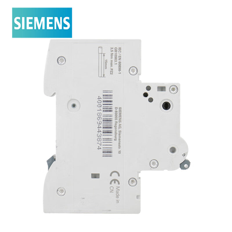 Siemens 5SY6103-8CC 3A 1P 6KA Circuit Breaker