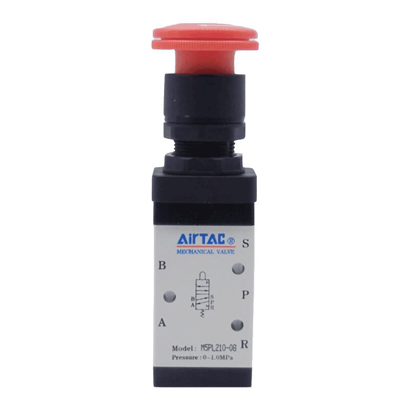AirTAC Parking Rotary Button Manual Valve (1/8); M5PL21006