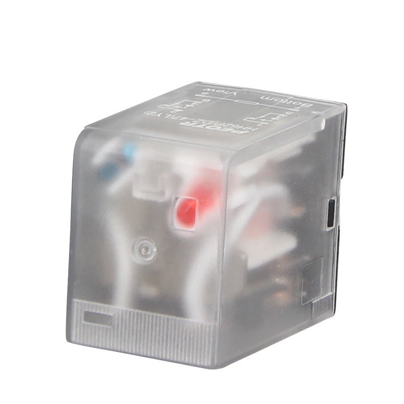 [PEOTR] HH62P intermediate relay small electromagnetic relay with light 12V/24V/220V/380V AC and DC optional 8-pin silver contact DC24V 1 pc