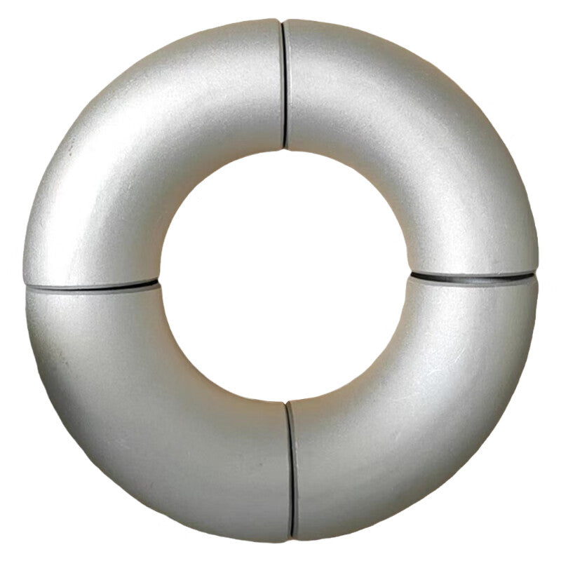 Heyucheng Aluminum Alloy Elbows, Stamped Seamless Elbows, Aluminum Tees, Aluminum Flanges, Pure Aluminum Elbows φ40*5