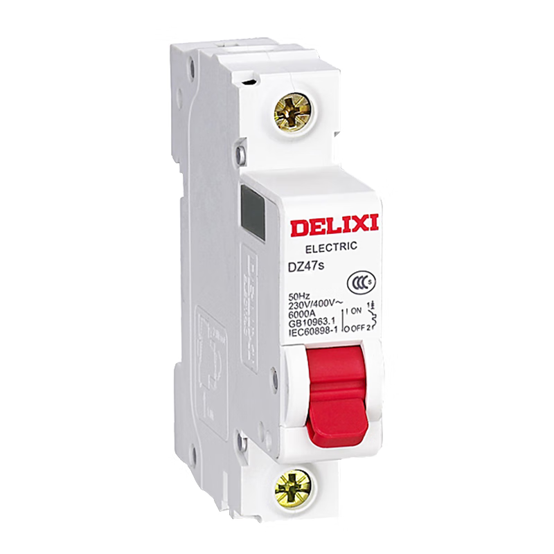 Delixi DZ47s 1P D 20A 6KA 230/400VAC DZ47SN1D20 miniature circuit breaker