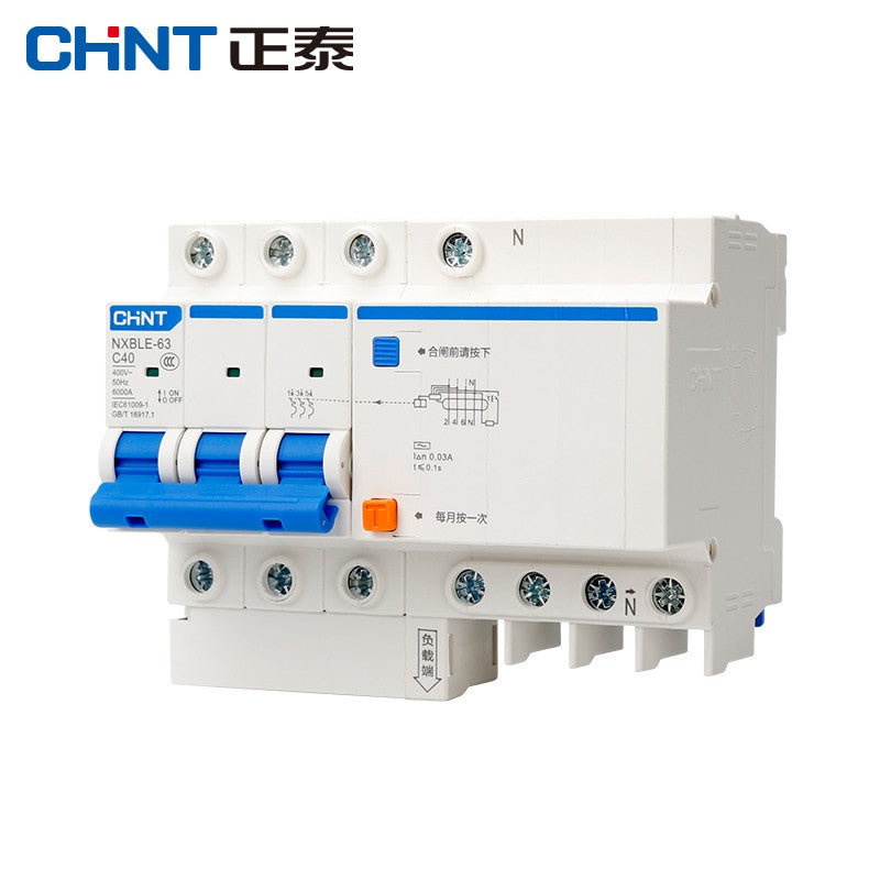 Chint NXBLE-32-3PN-C25 Small Leakage Protection Circuit Breaker