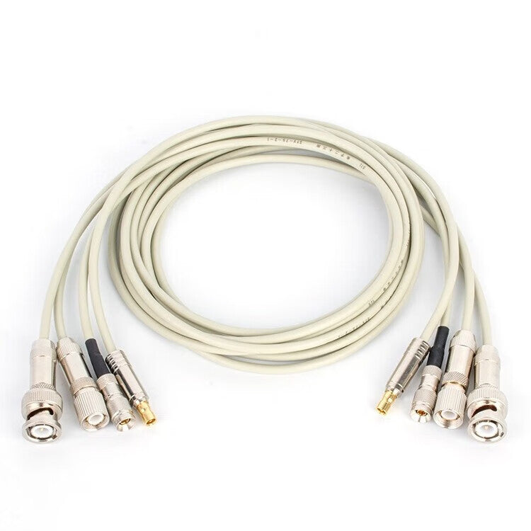 FUWEISHENG Voice Room Equipment DDF Patch Panel E1-2M Patch Cord 1 Core BNC Male to L9 Male 6 Meters