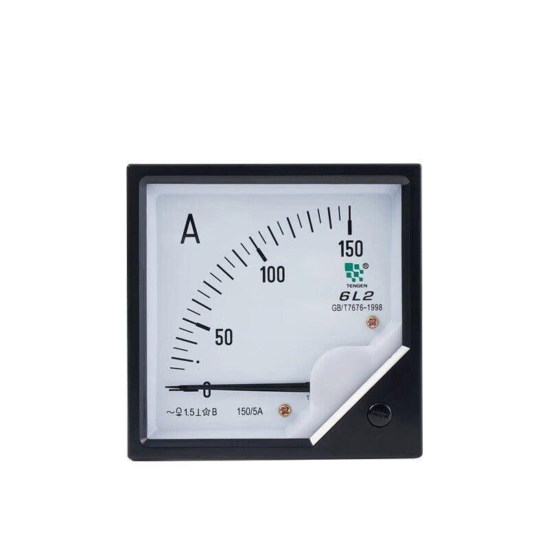 Tianzheng Electric TENGEN 6L2-A AC ammeter 30/5A single-phase 1.5-level embedded mechanical pointer meter electrical measuring instrument