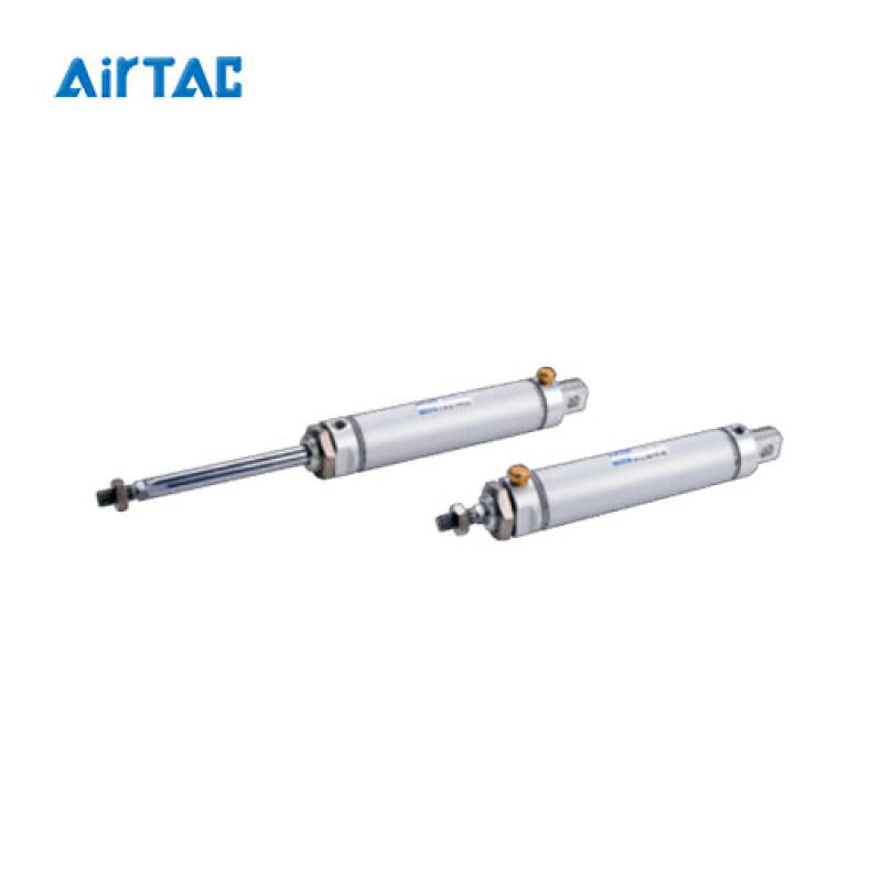 AirTAC Aluminum Alloy Mini Cylinder, Single Acting Spring Extrusion, No Magnet; MTBL40X25U