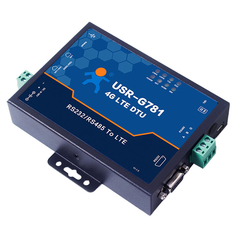 LonHand 4G industrial router wireless with network port 4G DTU module three network 232/485 serial port two-way transparent transmission USR-G781 full network access