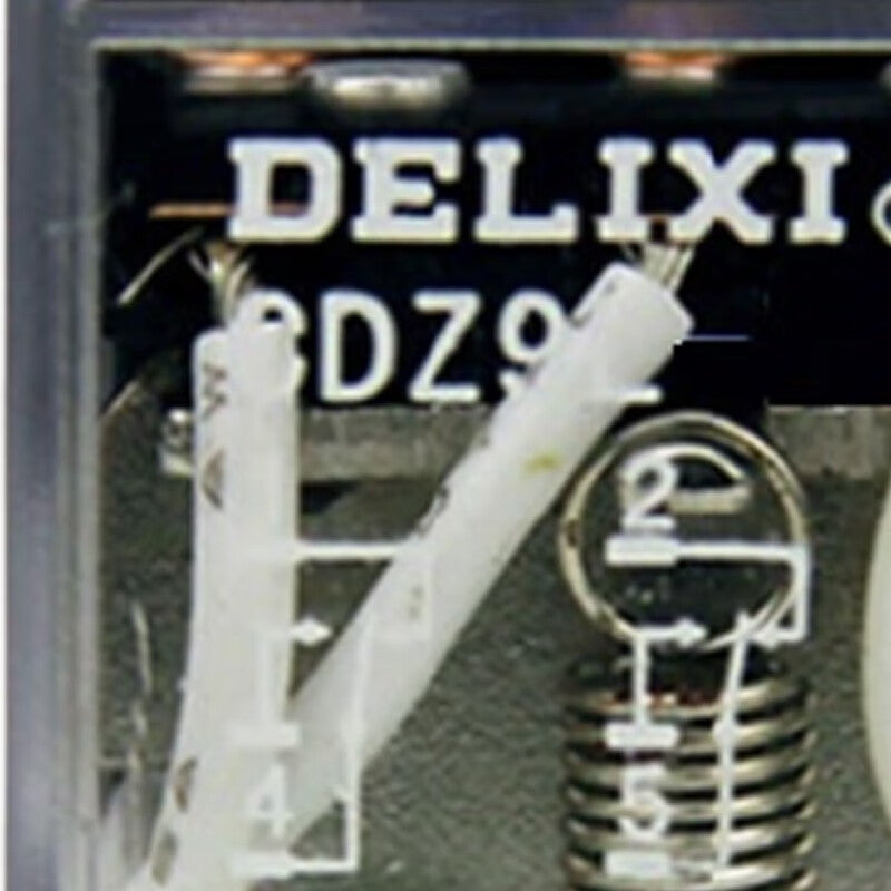 DELIXI ELECTRIC relay CDZ9-52PL (with light) AC220V/can be customized