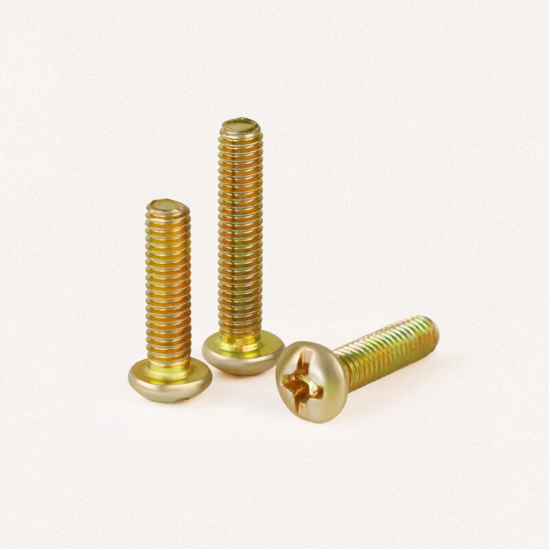 Extended screws for speed-controlled switches and sockets, panel screws, 86-type universal Phillips head screws for junction boxes, M4*50 [approximately 60 pieces (half a pound)]