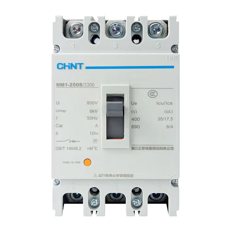 Chint NM1-250S/3300 180A Molded Case Circuit Breaker