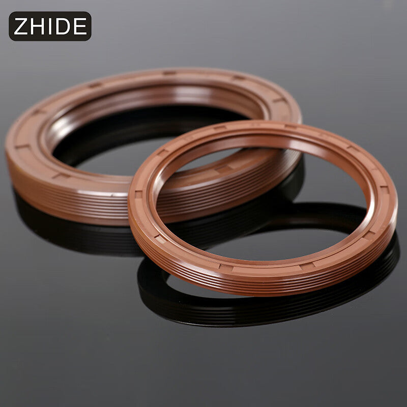 ZHIDE TC type fluororubber skeleton oil seal double lip shaft seal sealing ring, high temperature resistant TG4, 20*38*8 pieces, in stock.