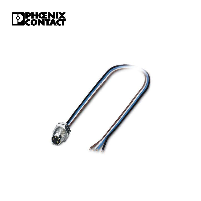 Phoenix sensor/actuator panel mount connector; SACC-DSI-M 8MS-4CON-M 8/0,5