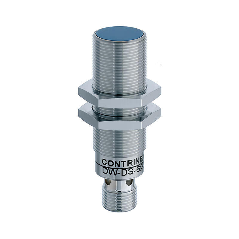 Contrinex Enhanced sensing distance, (quasi) flush cylindrical inductive proximity sensor; DW-DS-625-M18-002
