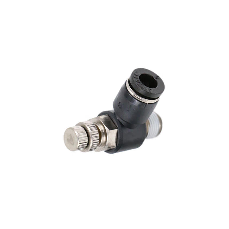 AirTAC L-Type Throttle Valve [M5 Thread, 4mm Pipe], Exhaust Throttle – PSL4M5AD